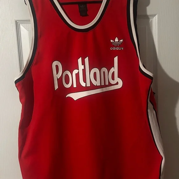 Portland Trailblazers Bill Walton limited retro jersey 1975/76 worn in practice - Picture 5 of 5